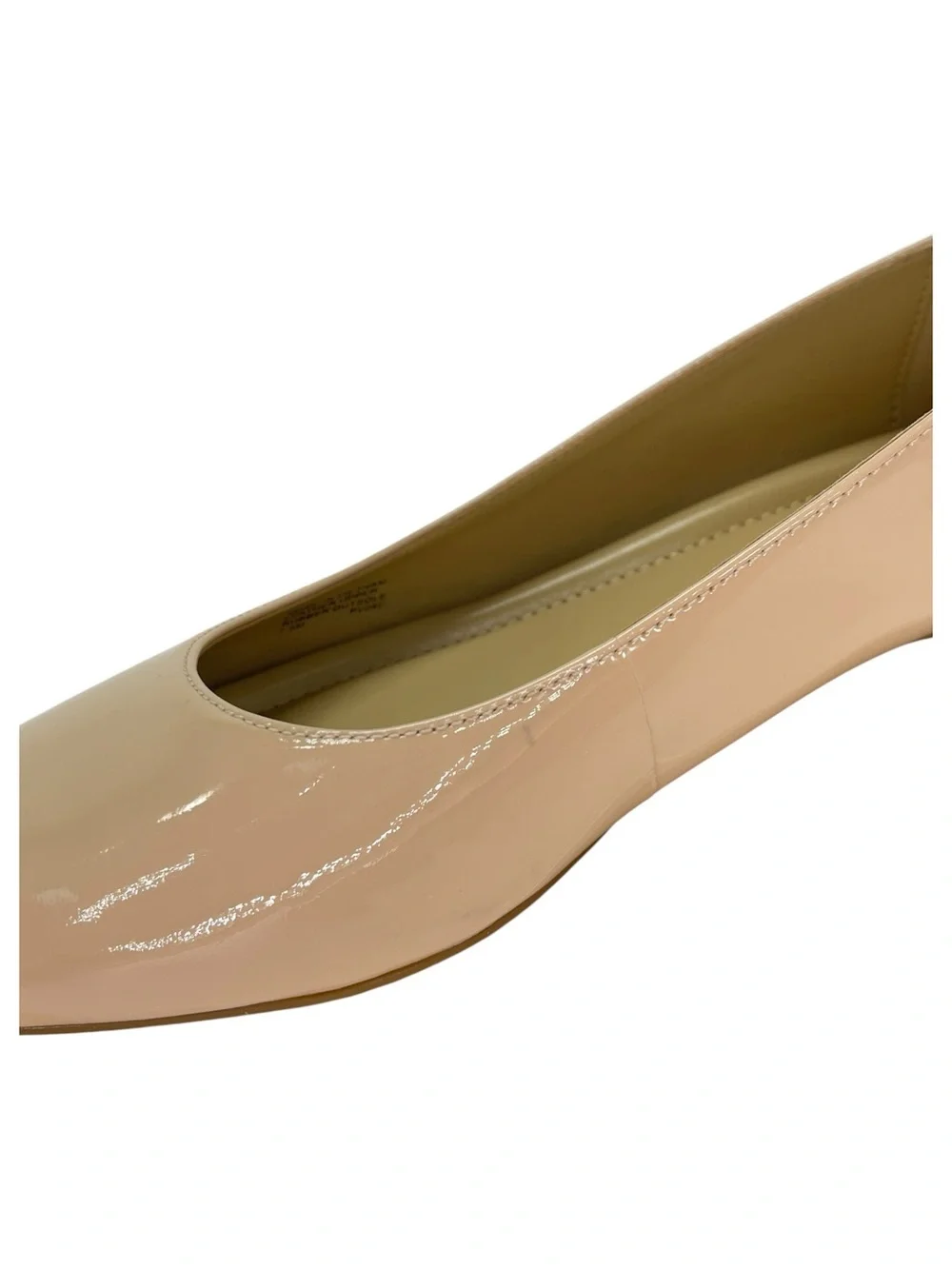 Michael Kors June Flex Cream Leather Womens Flats Size 7.5M